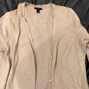 Oatmeal Cardigan Sweater